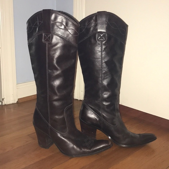 medium heel boots